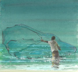 Lone Fisherman 3, 2015